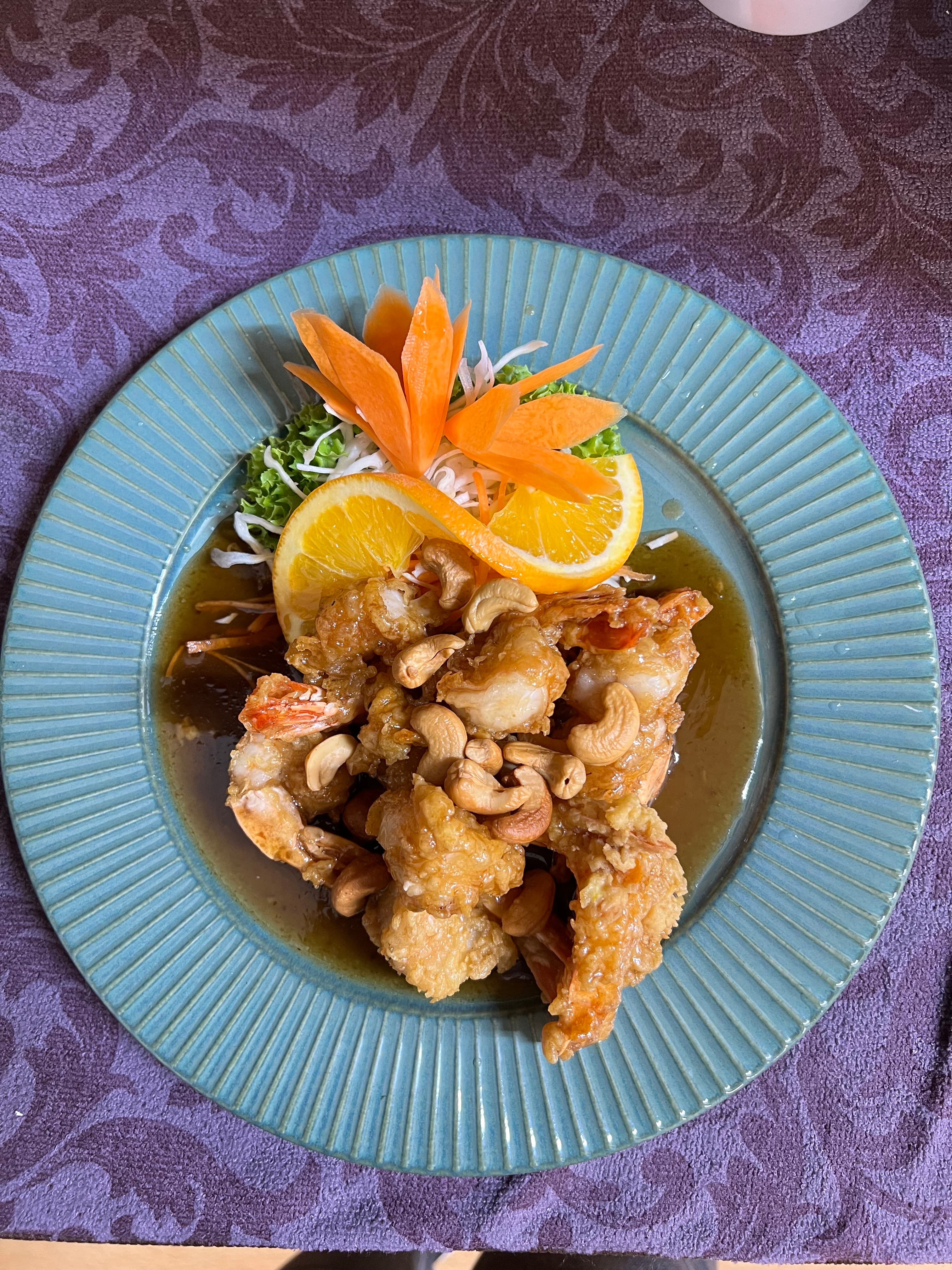 Crispy Prawns with Tamarind Sauce